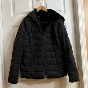 Reversible winter coat